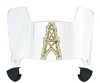 Houston Oilers Retro Limited Edition Mini Football Helmet Visor Shield w/ Clips - PICK VISOR & LOGO COLOR