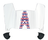 Houston Oilers Retro Limited Edition Mini Football Helmet Visor Shield w/ Clips - PICK VISOR & LOGO COLOR