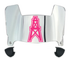 Houston Oilers Retro Limited Edition Mini Football Helmet Visor Shield w/ Clips - PICK VISOR & LOGO COLOR