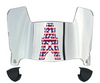 Houston Oilers Retro Limited Edition Mini Football Helmet Visor Shield w/ Clips - PICK VISOR & LOGO COLOR