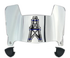 Houston Oilers Retro Limited Edition Mini Football Helmet Visor Shield w/ Clips - PICK VISOR & LOGO COLOR