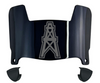 Houston Oilers Retro Mini Football Helmet Visor Shield w/ Clips - PICK VISOR & LOGO COLOR