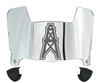 Houston Oilers Retro Mini Football Helmet Visor Shield w/ Clips - PICK VISOR & LOGO COLOR