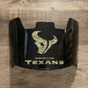 Houston Texans Full Size Football Helmet Visor Shield Black Dark Tint w/ Clips - PICK LOGO COLOR