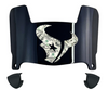 Houston Texans Limited Edition Mini Football Helmet Visor Shield w/ Clips - PICK VISOR & LOGO COLOR