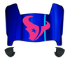 Houston Texans Limited Edition Mini Football Helmet Visor Shield w/ Clips - PICK VISOR & LOGO COLOR