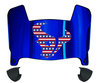 Houston Texans Limited Edition Mini Football Helmet Visor Shield w/ Clips - PICK VISOR & LOGO COLOR