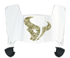 Houston Texans Limited Edition Mini Football Helmet Visor Shield w/ Clips - PICK VISOR & LOGO COLOR