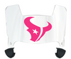 Houston Texans Limited Edition Mini Football Helmet Visor Shield w/ Clips - PICK VISOR & LOGO COLOR
