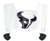 Houston Texans Limited Edition Mini Football Helmet Visor Shield w/ Clips - PICK VISOR & LOGO COLOR