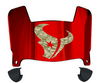 Houston Texans Limited Edition Mini Football Helmet Visor Shield w/ Clips - PICK VISOR & LOGO COLOR