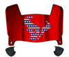 Houston Texans Limited Edition Mini Football Helmet Visor Shield w/ Clips - PICK VISOR & LOGO COLOR