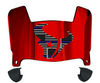 Houston Texans Limited Edition Mini Football Helmet Visor Shield w/ Clips - PICK VISOR & LOGO COLOR