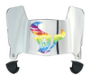 Houston Texans Limited Edition Mini Football Helmet Visor Shield w/ Clips - PICK VISOR & LOGO COLOR