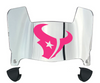 Houston Texans Limited Edition Mini Football Helmet Visor Shield w/ Clips - PICK VISOR & LOGO COLOR