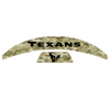Houston Texans MIDI Mid Size SpeedFlex Football Helmet Front & Back Bumper Decal Set - Pick Color