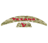 Houston Texans MIDI Mid Size SpeedFlex Football Helmet Front & Back Bumper Decal Set - Pick Color