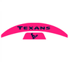 Houston Texans MIDI Mid Size SpeedFlex Football Helmet Front & Back Bumper Decal Set - Pick Color
