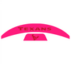 Houston Texans MIDI Mid Size SpeedFlex Football Helmet Front & Back Bumper Decal Set - Pick Color