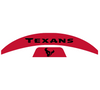 Houston Texans MIDI Mid Size SpeedFlex Football Helmet Front & Back Bumper Decal Set - Pick Color
