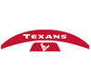 Houston Texans MIDI Mid Size SpeedFlex Football Helmet Front & Back Bumper Decal Set - Pick Color