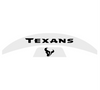Houston Texans MIDI Mid Size SpeedFlex Football Helmet Front & Back Bumper Decal Set - Pick Color