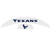 Houston Texans MIDI Mid Size SpeedFlex Football Helmet Front & Back Bumper Decal Set - Pick Color