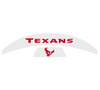 Houston Texans MIDI Mid Size SpeedFlex Football Helmet Front & Back Bumper Decal Set - Pick Color