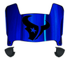 Houston Texans Mini Football Helmet Visor Shield w/ Clips - PICK VISOR & LOGO COLOR - SportsJewelryProShop