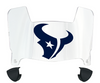 Houston Texans Mini Football Helmet Visor Shield w/ Clips - PICK VISOR & LOGO COLOR - SportsJewelryProShop