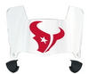 Houston Texans Mini Football Helmet Visor Shield w/ Clips - PICK VISOR & LOGO COLOR - SportsJewelryProShop