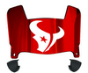 Houston Texans Mini Football Helmet Visor Shield w/ Clips - PICK VISOR & LOGO COLOR - SportsJewelryProShop