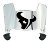 Houston Texans Mini Football Helmet Visor Shield w/ Clips - PICK VISOR & LOGO COLOR - SportsJewelryProShop