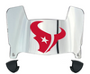 Houston Texans Mini Football Helmet Visor Shield w/ Clips - PICK VISOR & LOGO COLOR - SportsJewelryProShop