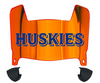 Houston Christian Huskies Mini Football Helmet Visor Shield w/ Clips - PICK VISOR & LOGO COLOR