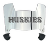 Houston Christian Huskies Mini Football Helmet Visor Shield w/ Clips - PICK VISOR & LOGO COLOR