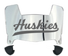 Houston Christian Huskies Mini Football Helmet Visor Shield w/ Clips - PICK VISOR & LOGO COLOR
