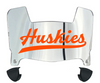 Houston Christian Huskies Mini Football Helmet Visor Shield w/ Clips - PICK VISOR & LOGO COLOR