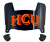 Houston Christian Huskies Mini Football Helmet Visor Shield w/ Clips - PICK VISOR & LOGO COLOR