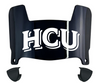 Houston Christian Huskies Mini Football Helmet Visor Shield w/ Clips - PICK VISOR & LOGO COLOR