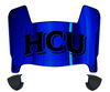 Houston Christian Huskies Mini Football Helmet Visor Shield w/ Clips - PICK VISOR & LOGO COLOR