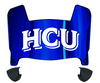 Houston Christian Huskies Mini Football Helmet Visor Shield w/ Clips - PICK VISOR & LOGO COLOR