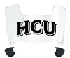 Houston Christian Huskies Mini Football Helmet Visor Shield w/ Clips - PICK VISOR & LOGO COLOR