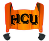 Houston Christian Huskies Mini Football Helmet Visor Shield w/ Clips - PICK VISOR & LOGO COLOR