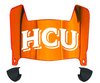 Houston Christian Huskies Mini Football Helmet Visor Shield w/ Clips - PICK VISOR & LOGO COLOR