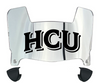 Houston Christian Huskies Mini Football Helmet Visor Shield w/ Clips - PICK VISOR & LOGO COLOR