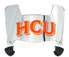 Houston Christian Huskies Mini Football Helmet Visor Shield w/ Clips - PICK VISOR & LOGO COLOR