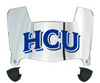 Houston Christian Huskies Mini Football Helmet Visor Shield w/ Clips - PICK VISOR & LOGO COLOR