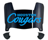 Houston Cougars Mini Football Helmet Visor Shield w/ Clips - PICK VISOR & LOGO COLOR