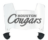 Houston Cougars Mini Football Helmet Visor Shield w/ Clips - PICK VISOR & LOGO COLOR